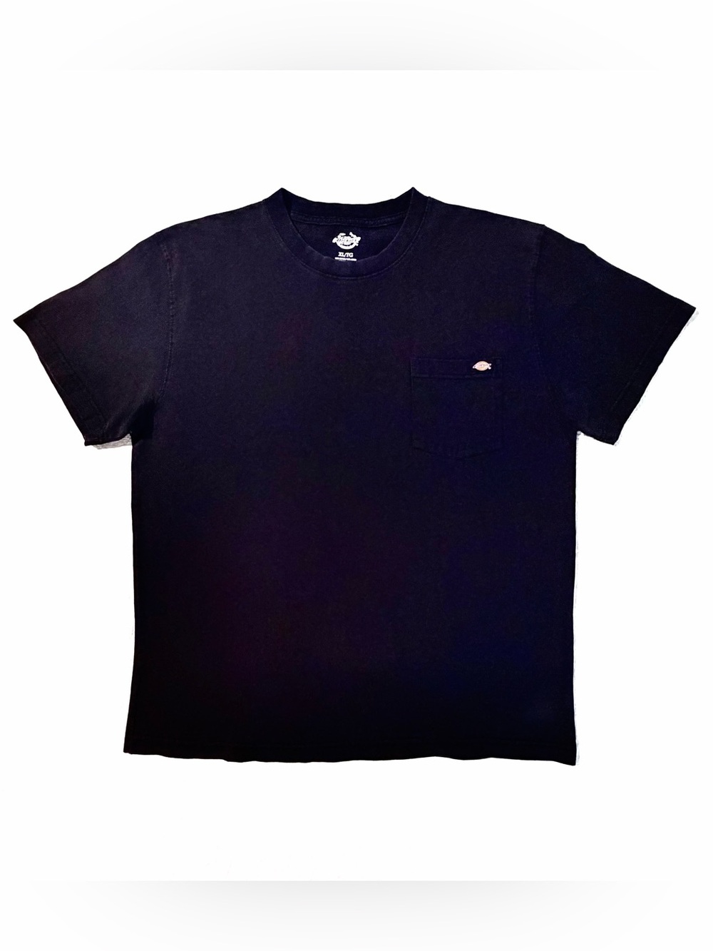 Dickies | Men's Heavyweight Short Sleeve Pocket T-Shirt | Black | Size XL
